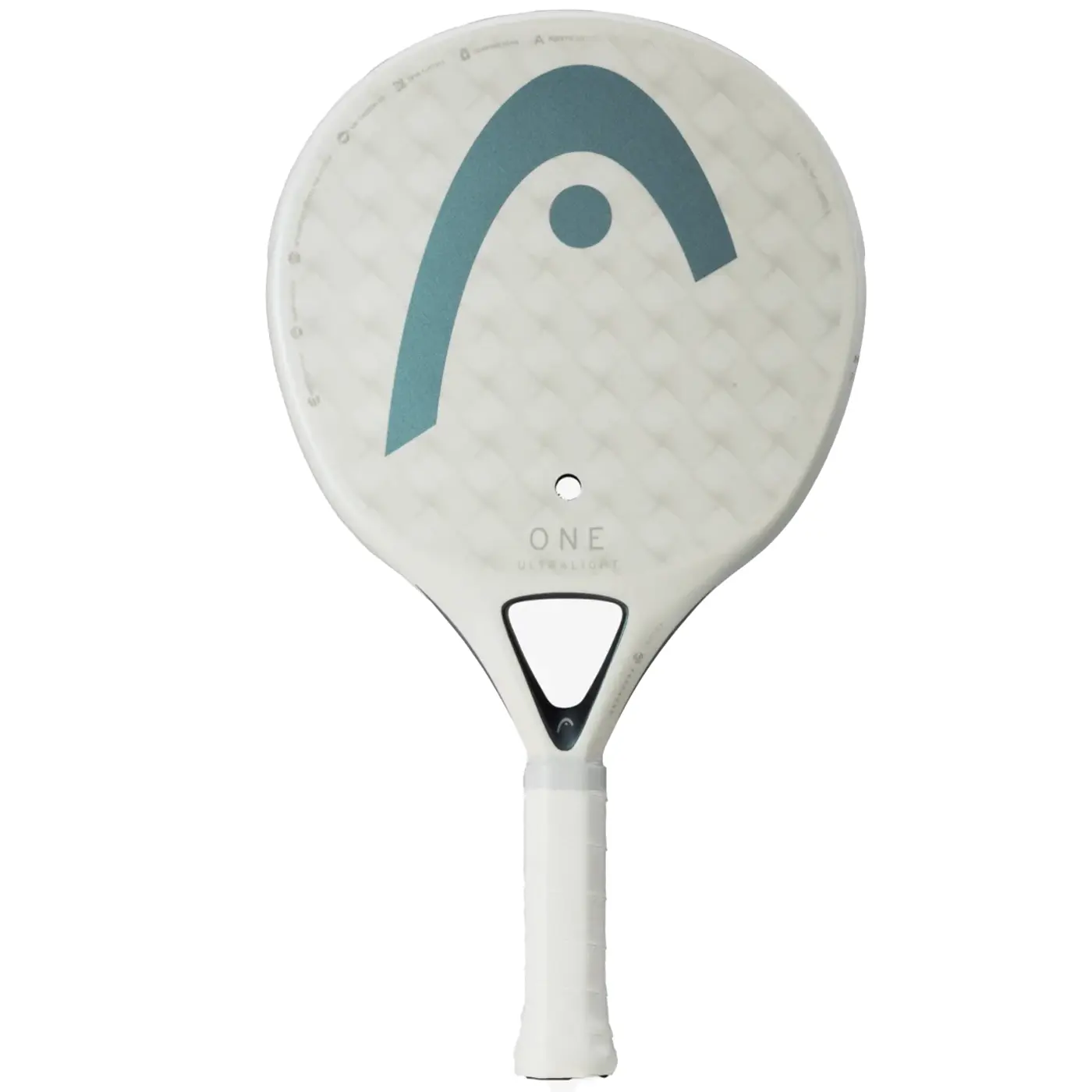 HEAD One Ultralight Padel Racket 2025 White 02 HEAD One Ultralight Padel Racket 2025 White 02