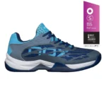 NOX AT10 LUX 2024 Padel Shoes STONE BONNIE BLUE 02