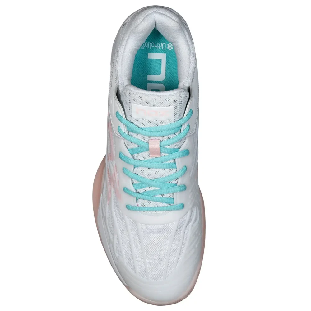 NOX AT10 LUX 2024 Padel Shoes White Potpurri 02