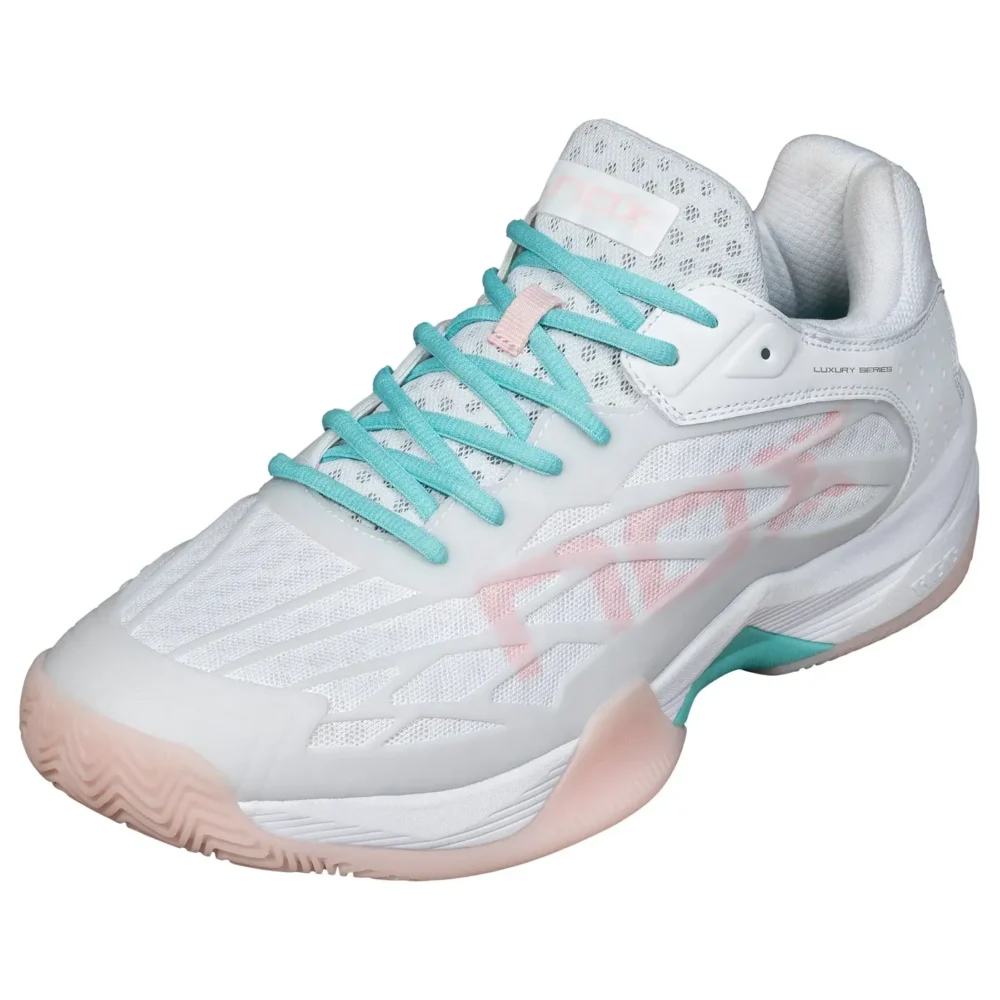 NOX AT10 LUX 2024 Padel Shoes White Potpurri 07
