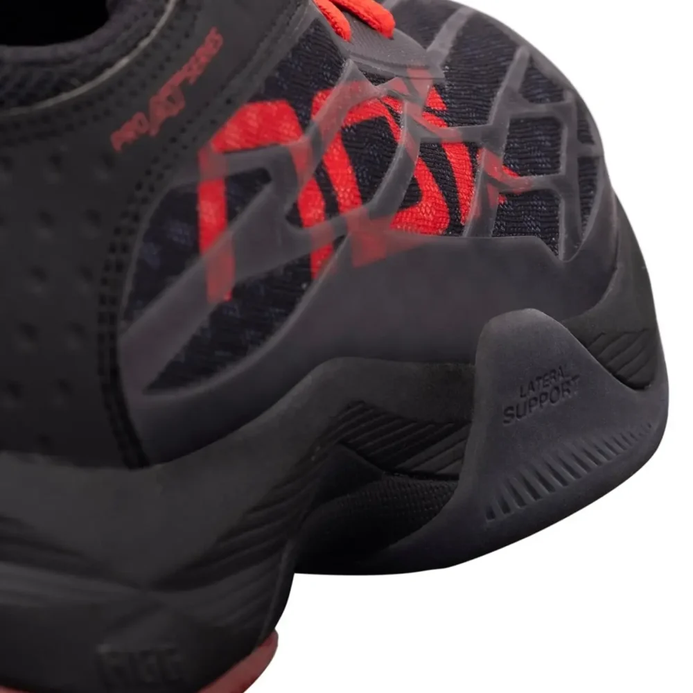 NOX AT10 LUX 2025 Padel Shoes Black Red 06