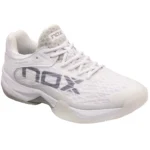 NOX AT10 LUX 2025 Padel Shoes White Grey 02