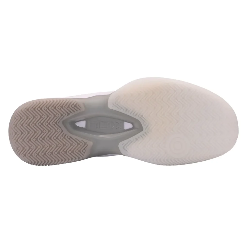 NOX AT10 LUX 2025 Padel Shoes White Grey 05