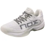 NOX AT10 LUX 2025 Padel Shoes White Grey 06