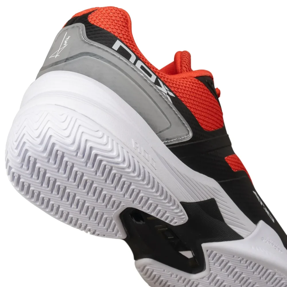 NOX AT10 PRO 2025 Padel Shoes Black Red 08