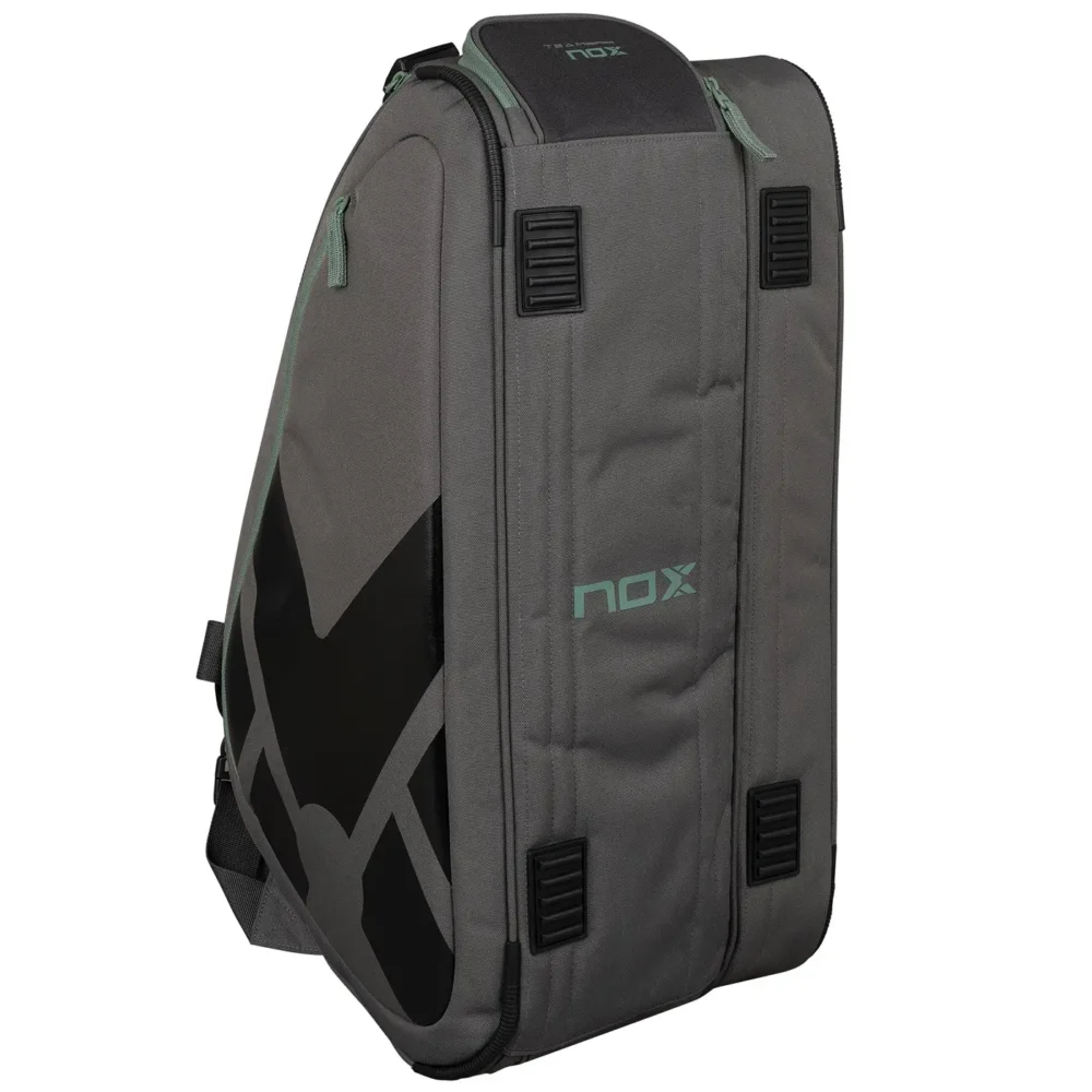 NOX AT10 Team Padel Bag Grey Green 05