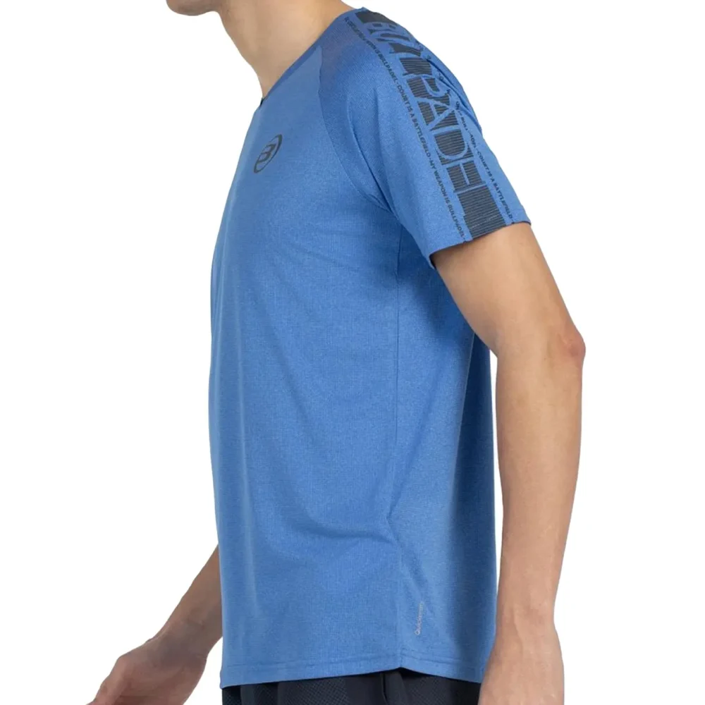 BULLPADEL BADAN VIGORE Padel T-SHIRT ATOMIC BLUE 03
