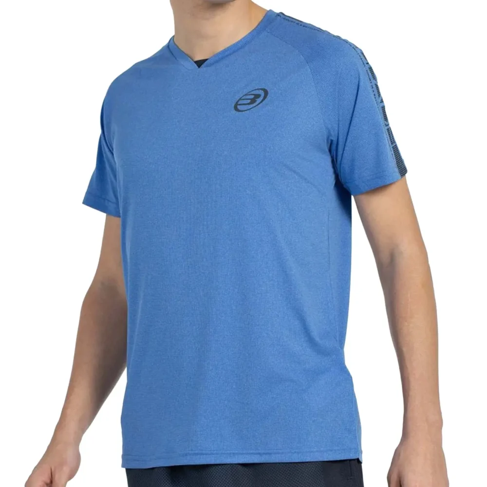 BULLPADEL BADAN VIGORE Padel T-SHIRT ATOMIC BLUE 04