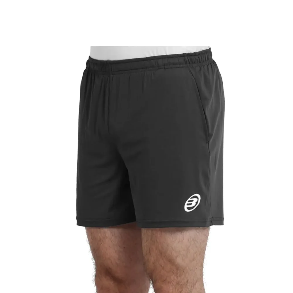 BULLPADEL Meis 25V Black Padel Short 02