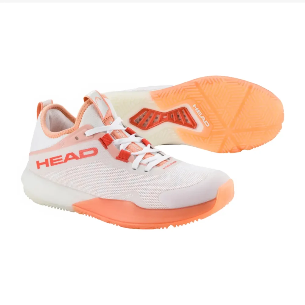 HEAD Motion Pro Women's Padel Shoes White Coral 04