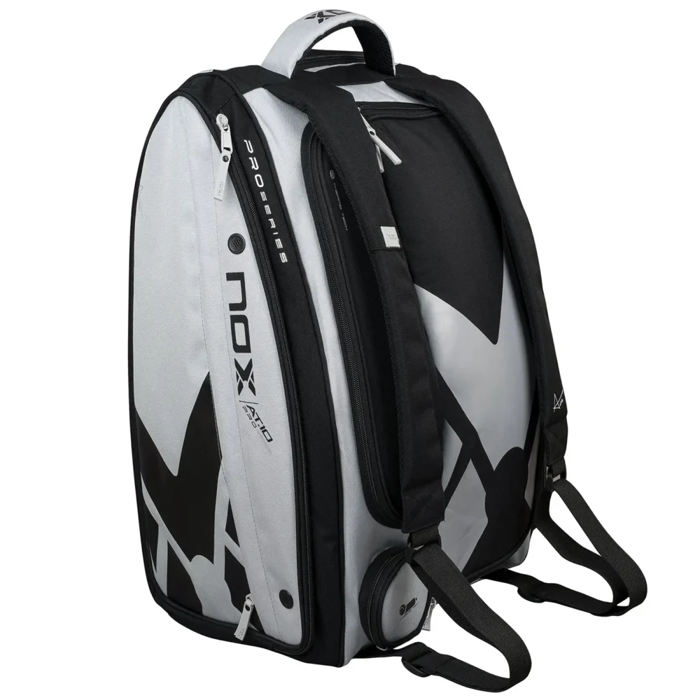 NOX AT10 Competition XL Compact Padel Bag Gris Negro 02