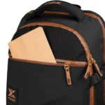 NOX Padel Backpack Luxury Open Series Black Brown 10