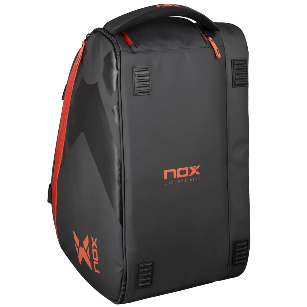 NOX Padel Bag Luxury Open Series Black Red 05