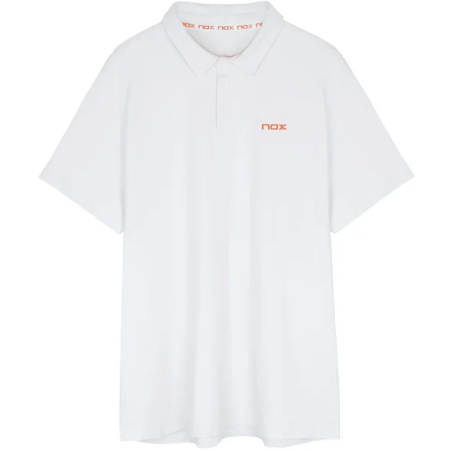 NOX Padel Polo Shirt Team Regular White 03