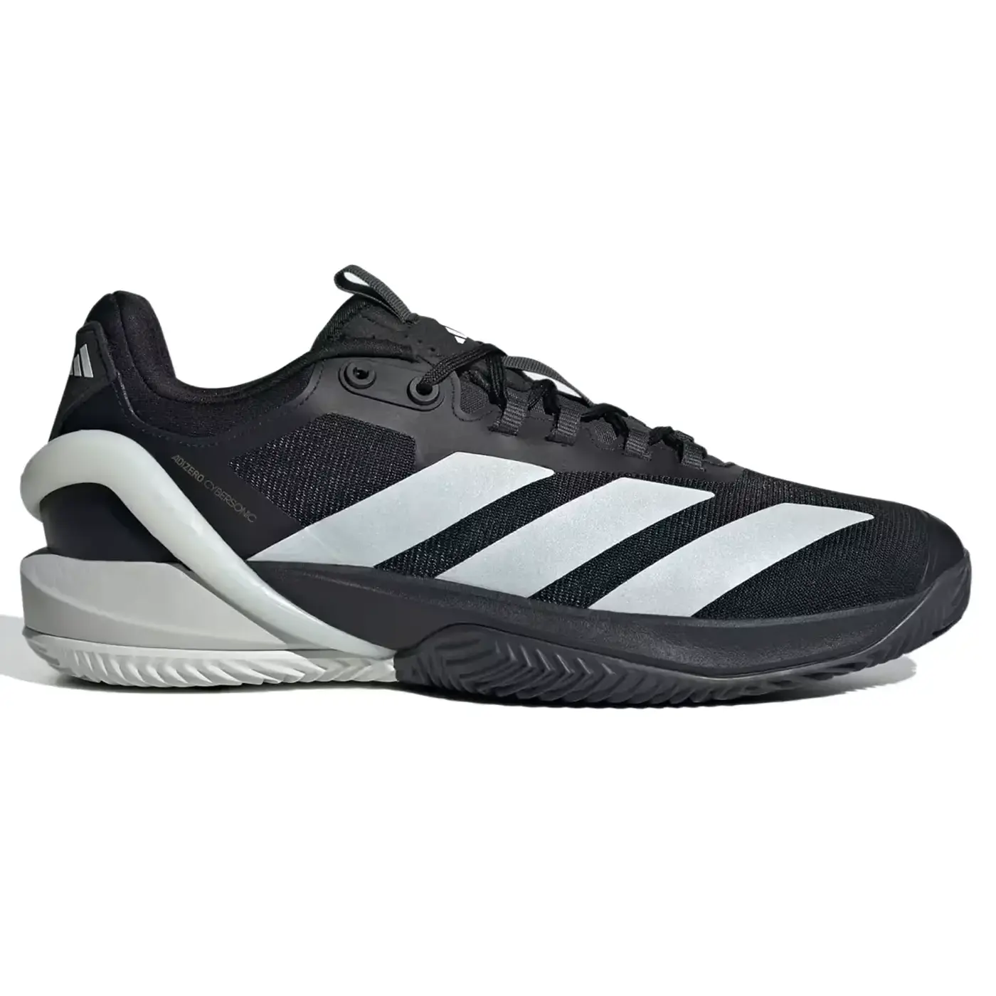 Adidas Adizero Cybersonic 2 Black Padel Shoes 0010 Adidas Adizero Cybersonic 2 Black Padel Shoes 0010