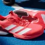 Adidas Adizero Ubersonic 5 Red Padel Shoes 02