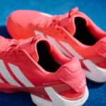Adidas Adizero Ubersonic 5 Red Padel Shoes 04