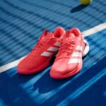 Adidas Adizero Ubersonic 5 Red Padel Shoes 08