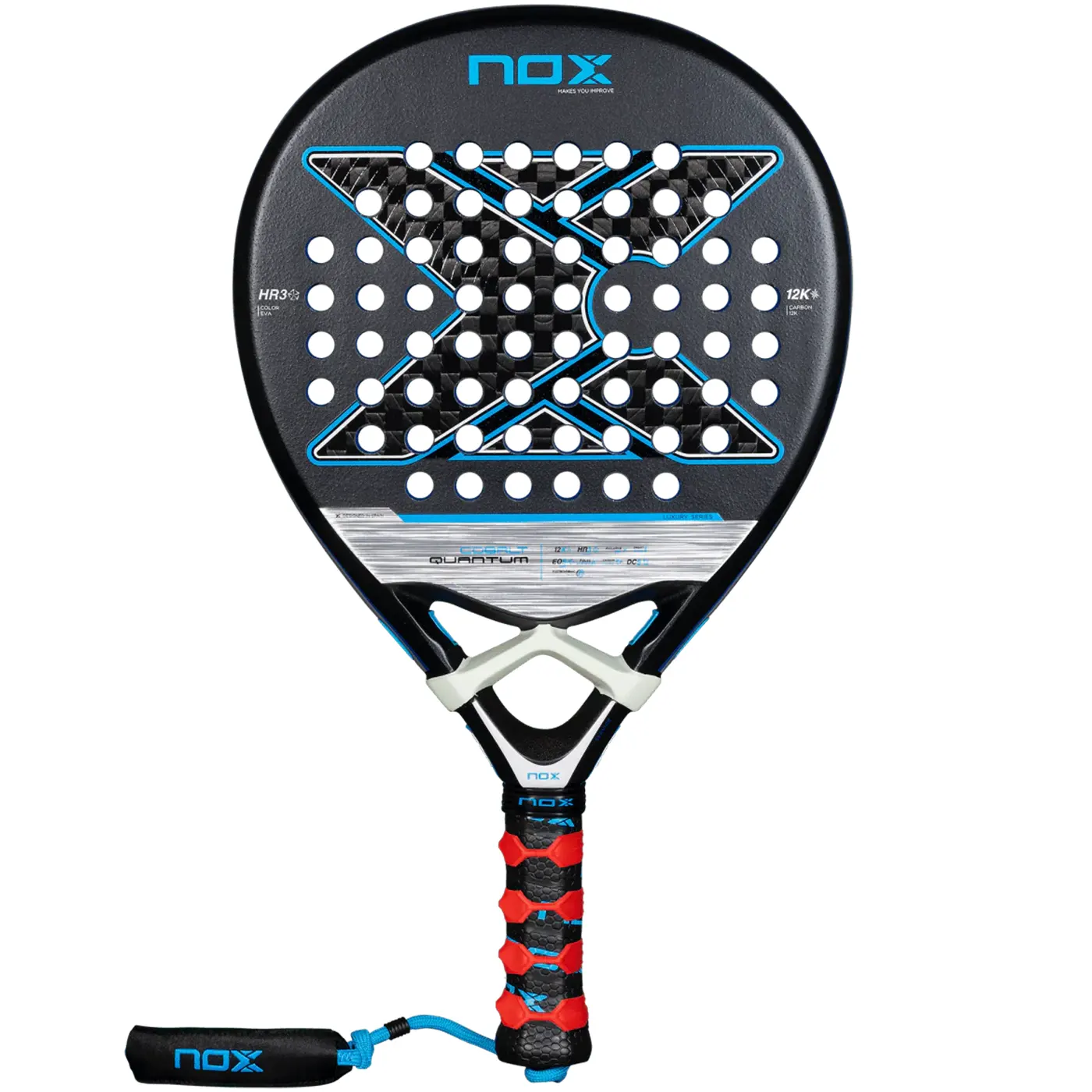 NOX Quantum 12k Cobalt Padel Racket 2025 14 NOX Quantum 12k Cobalt Padel Racket 2025 14
