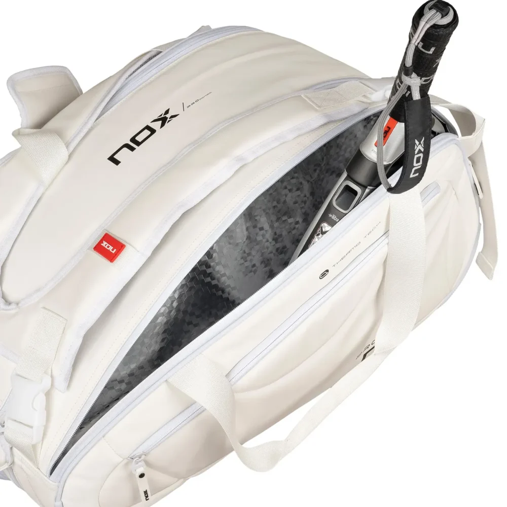 NOX Pro Series Padel Bag White 06