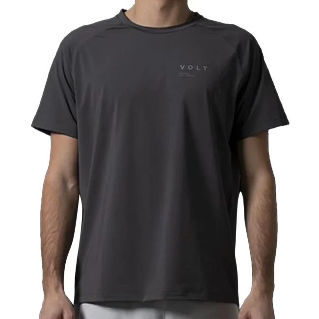 VOLT Performance Padel T-Shirt Dark Grey 01