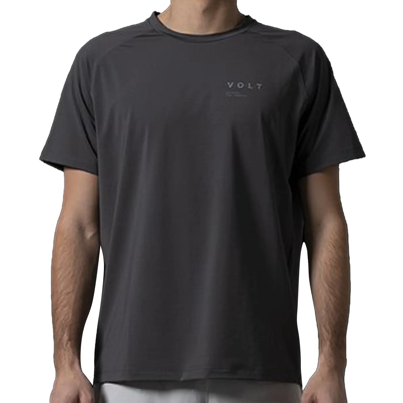 VOLT Performance Padel T-Shirt Dark Grey 01 VOLT Performance Padel T-Shirt Dark Grey 01