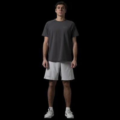 VOLT Performance Padel T-Shirt Dark Grey 02