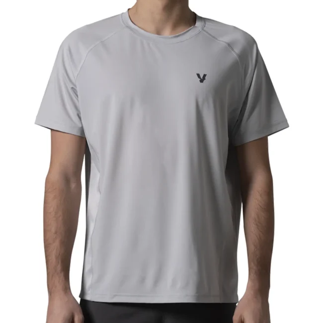 VOLT Performance Padel T-shirt Ice Grey 02