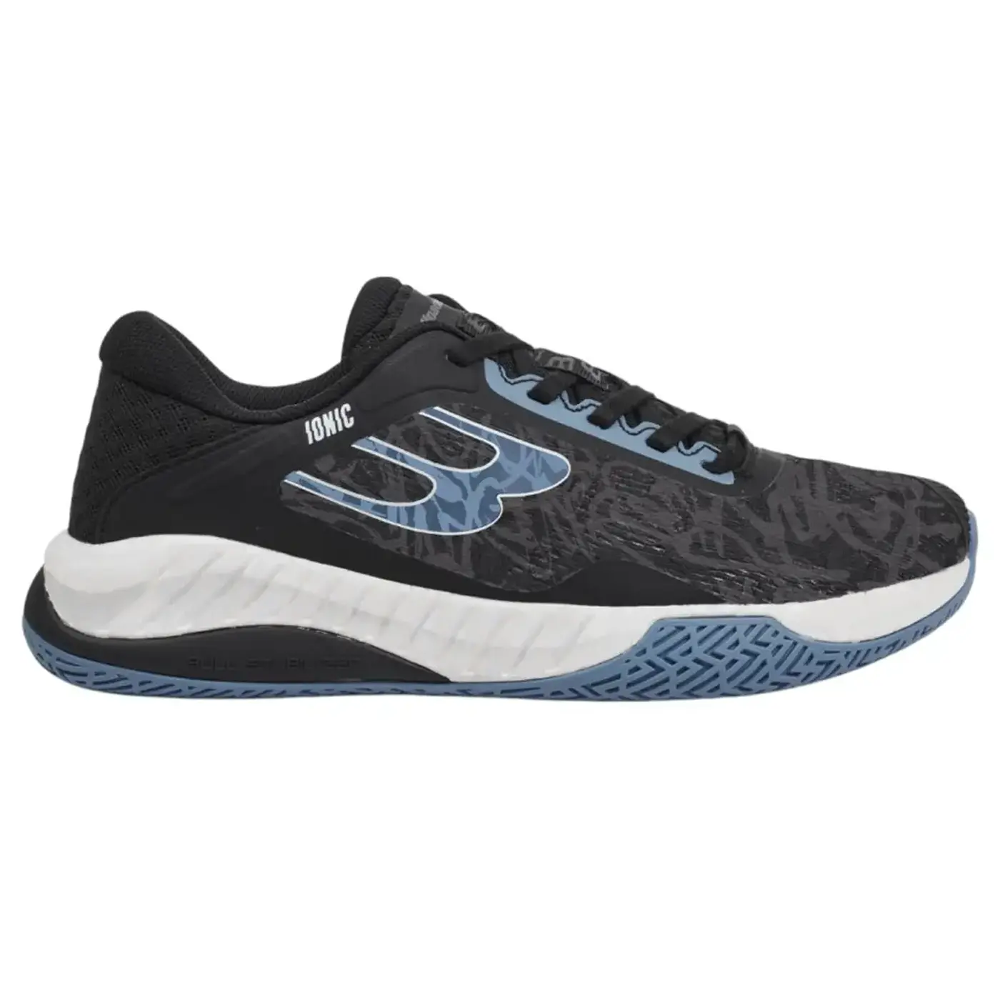 BULLPADEL Ionic 25V Black Padel Shoes 01 BULLPADEL Ionic 25V Black Padel Shoes 01