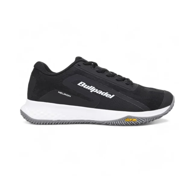 BULLPADEL Neuron Vibram 25v Black Padel Shoes 01