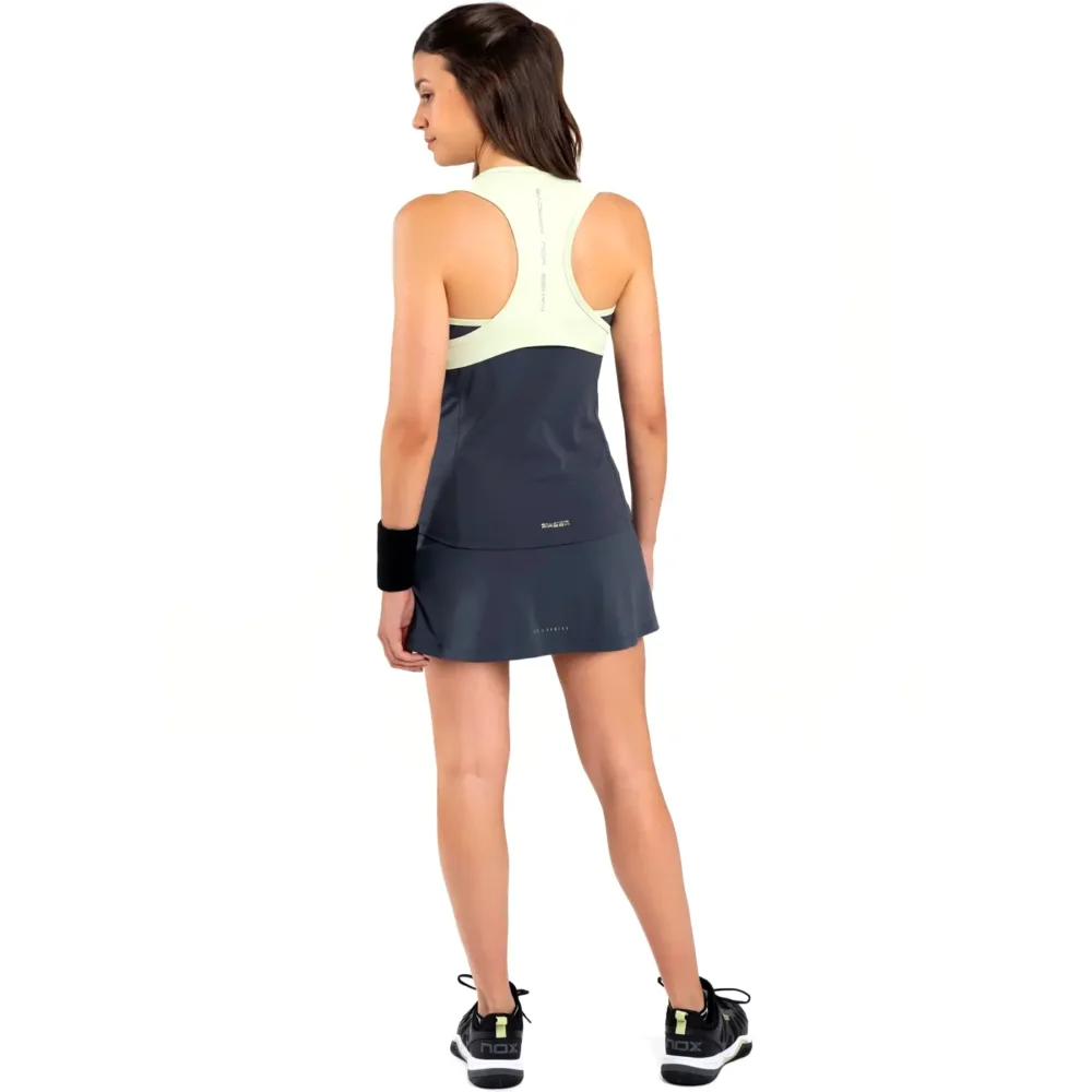 NOX PRO Women's Padel Skirt Charcoal Grey 03