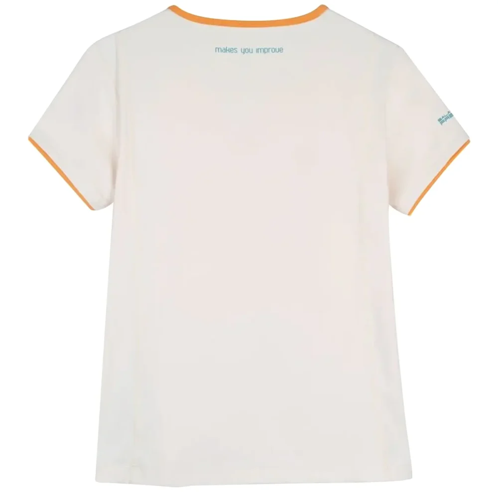 NOX Pro Women's Padel T-Shirt Short Sleeve Vanilla 02