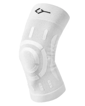 FLOKY Biomechanical Knee Support Brace White 01