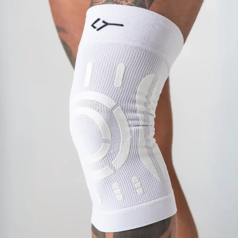 FLOKY Biomechanical Knee Support Brace White 04