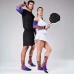 FLOKY Biomechanical Padel Socks S-Mash 3D Rio Orange 05