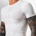 FLOKY OXY-GEN Biomechanical Padel Shirt white 04