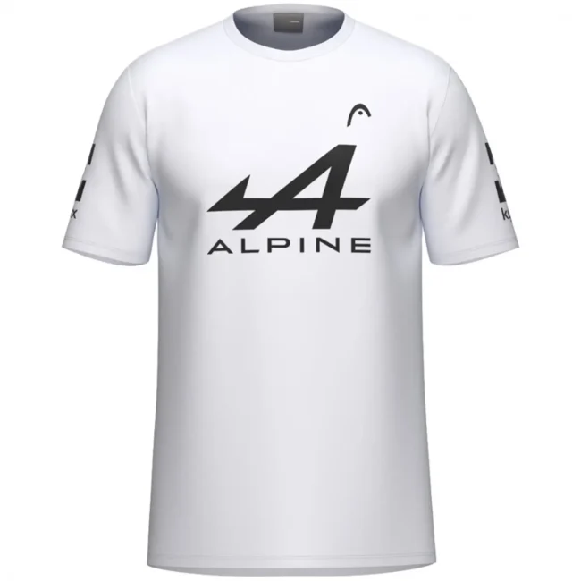 Head Arturo Coello Sponsors Padel T-Shirt White 01