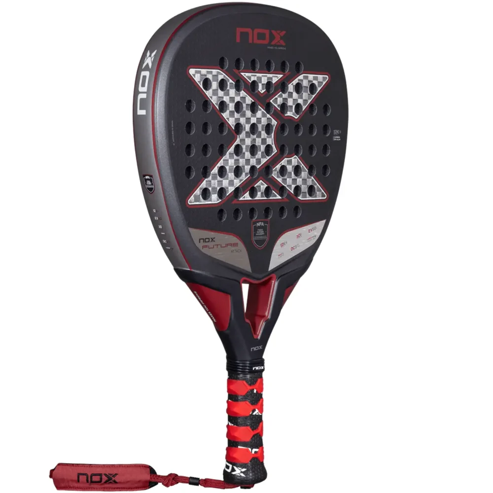 NOX Future Attack 12K Alum 2025 Padel Racket 03