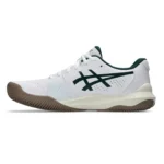 ASICS Gel Challenger 14 Clay Men's Padel Shoes White Green 04
