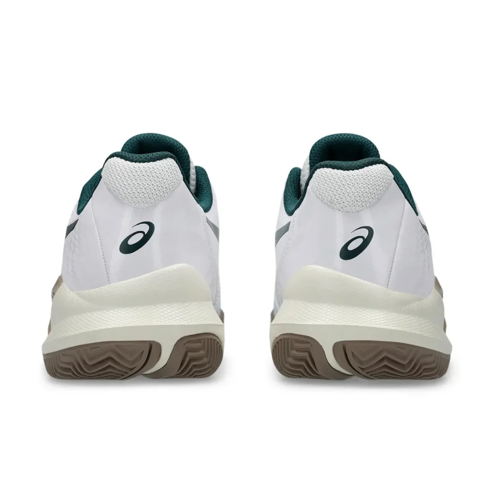 ASICS Gel Challenger 14 Clay Men's Padel Shoes White Green 05