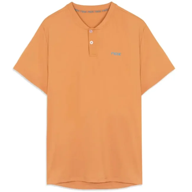 NOX PRO Polo Padel T-Shirt Orange 01