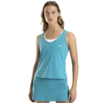 NOX PRO Women's Tank Top Capri Blue 02