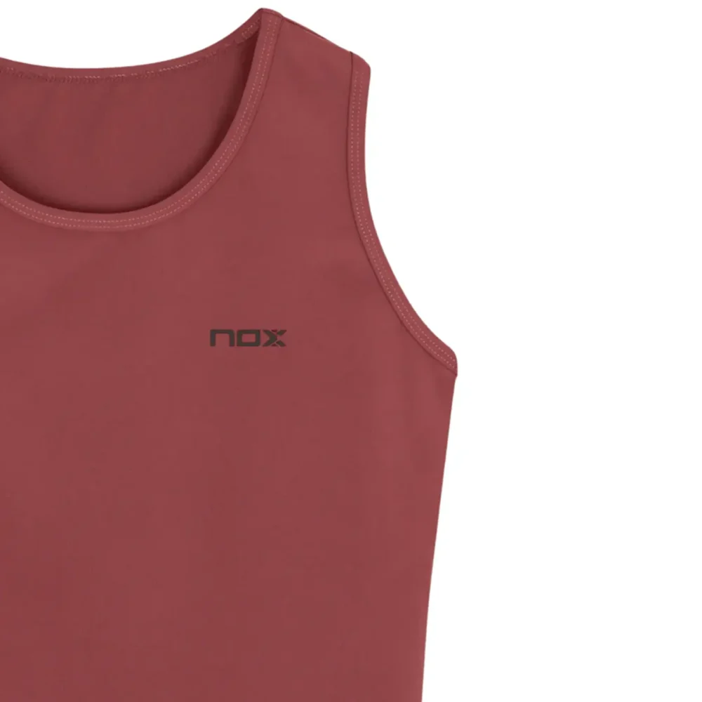 NOX Padel Top Pro Tangerine Maroon 03