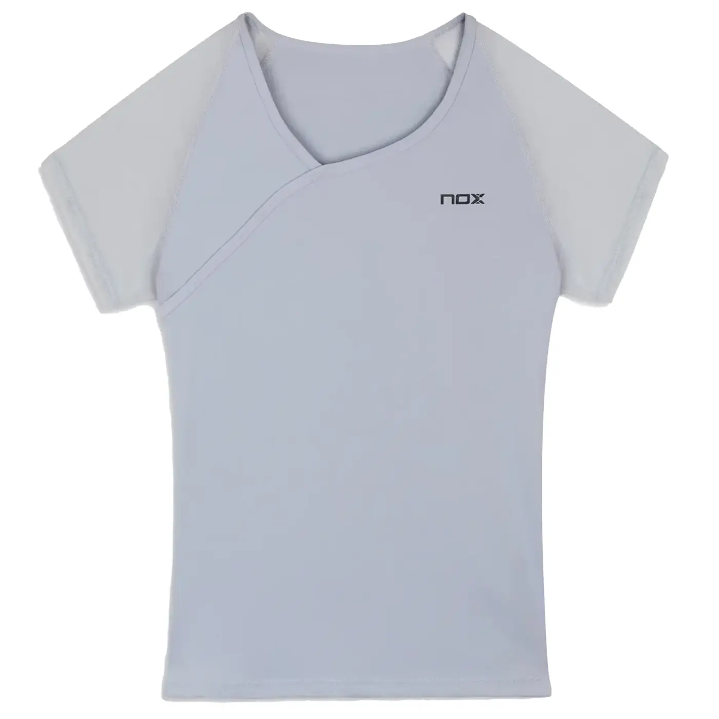 NOX Pro Women's Padel T-Shirt Grey 01 NOX Pro Women's Padel T-Shirt Grey 01