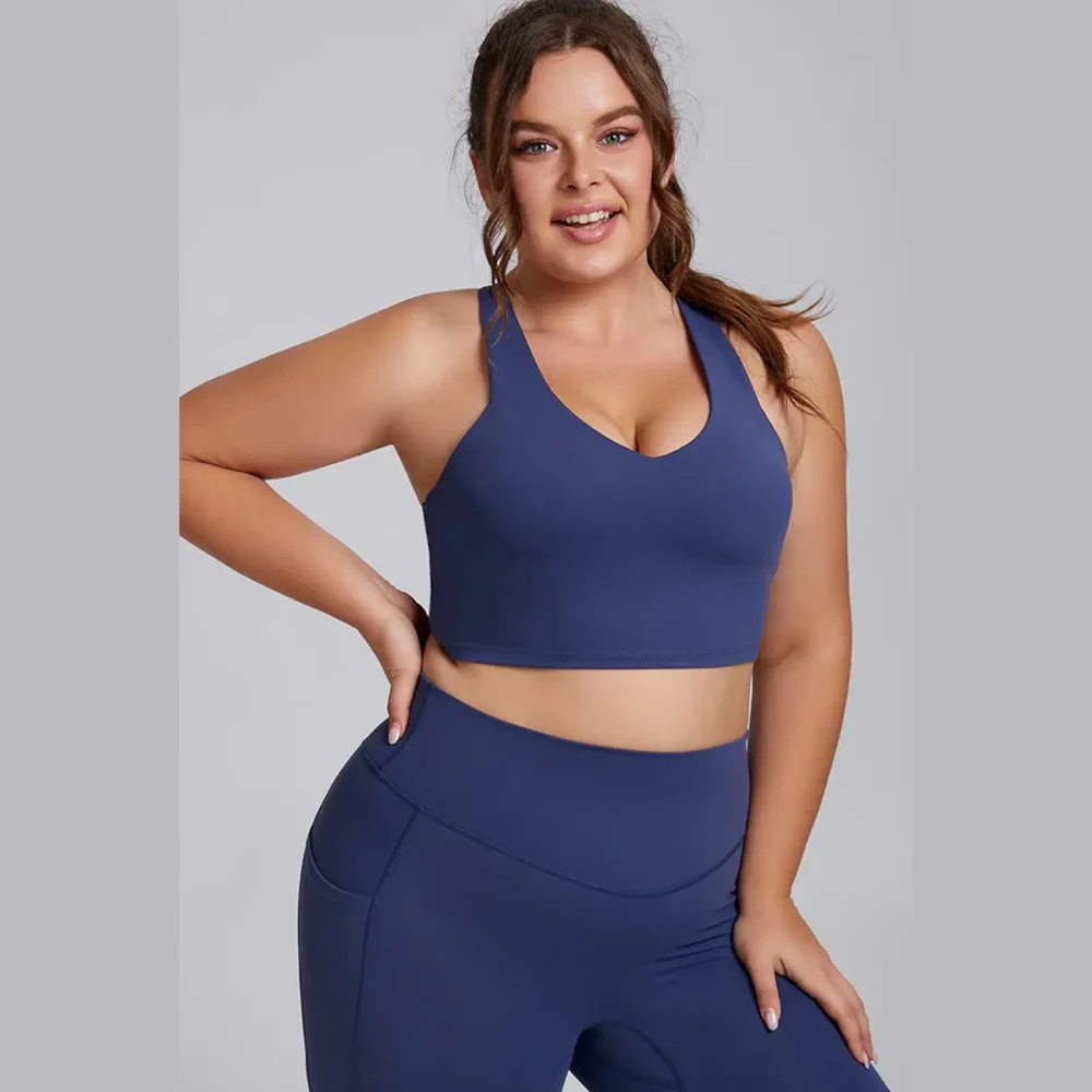SVL Padel Sports Active Aura Bra Dark Blue 05