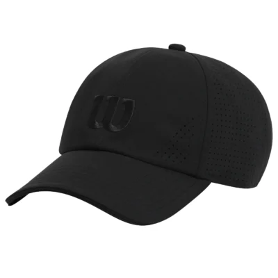 WILSON Perforated Padel Cap Black 01