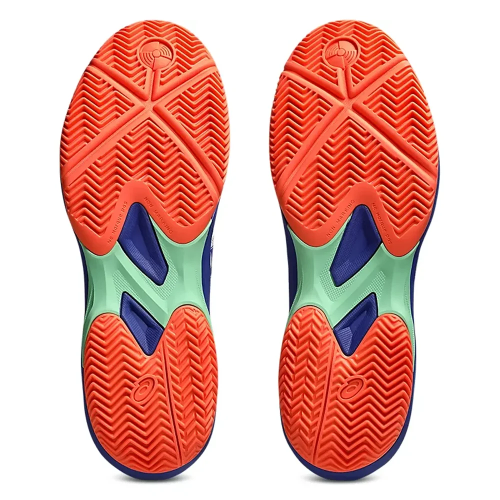 ASICS Game FF Padel Shoes White Vivid Coral 06