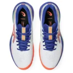 ASICS Gel Challenger 15 Men’s Padel Shoes White Vivid Coral 03