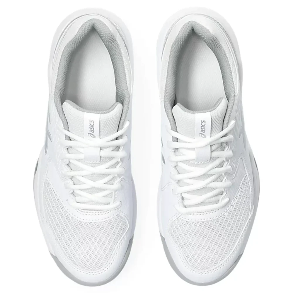 ASICS Gel Dedicate 8 White Pure Silver Women Padel Shoes 06