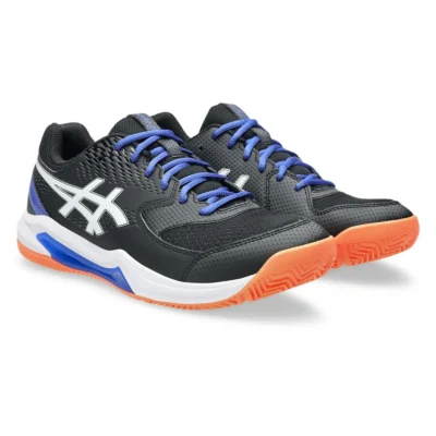 ASICS Padel Shoes Gel Dedicate 8 Black and White 003